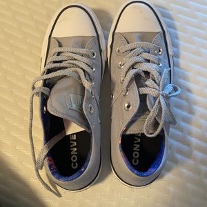 Gray Converse Size 6
